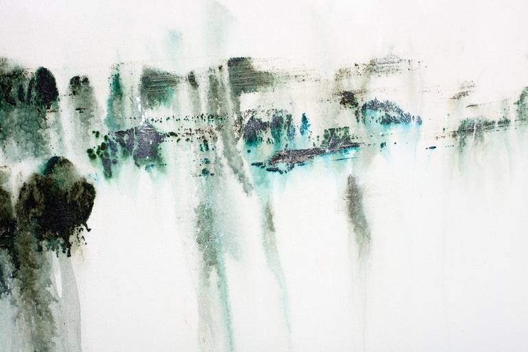 Original Abstract Landscape Painting by Gina Parr