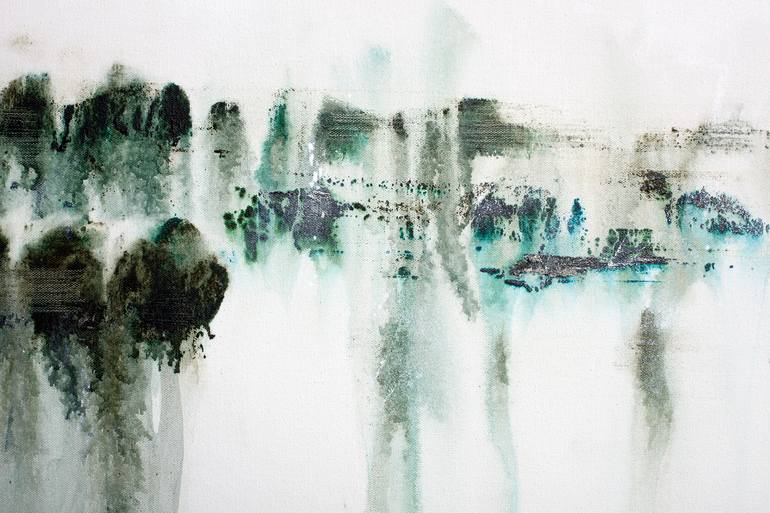 Original Abstract Landscape Painting by Gina Parr