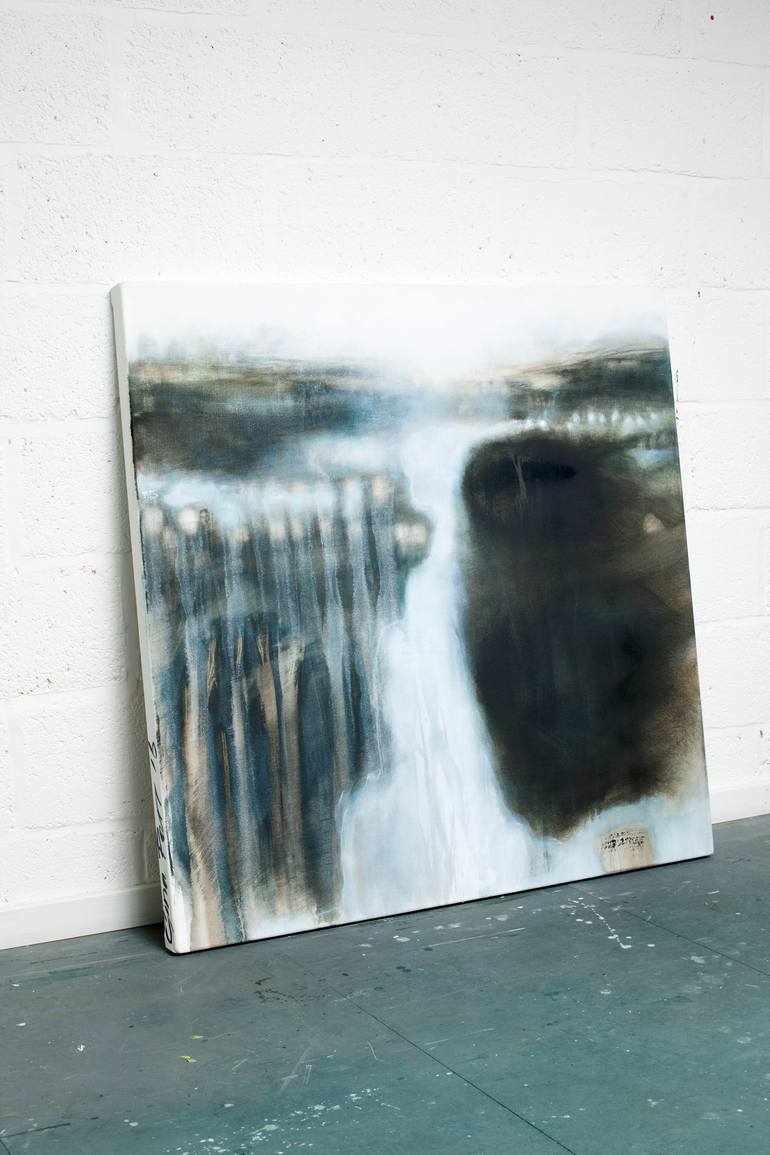 Original Abstract Landscape Painting by Gina Parr