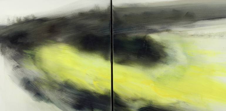 Print of Abstract Landscape Painting by Gina Parr