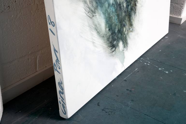 Original Abstract Outer Space Painting by Gina Parr