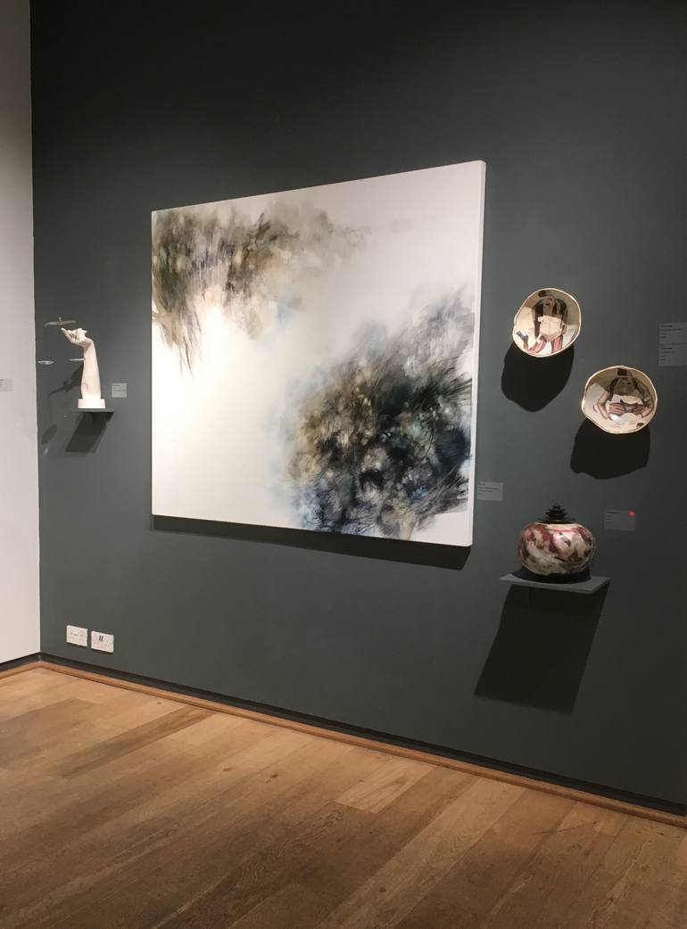 Original Abstract Landscape Painting by Gina Parr