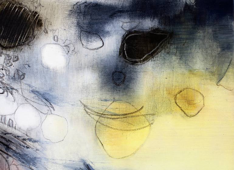 Original Expressionism Love Painting by Gina Parr