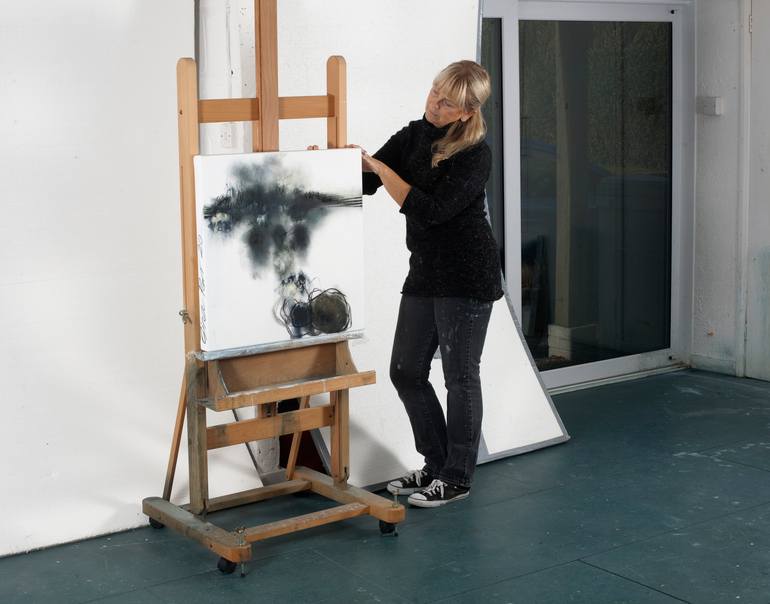 Original Minimalism Landscape Painting by Gina Parr