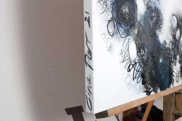 Original Abstract Landscape Painting by Gina Parr