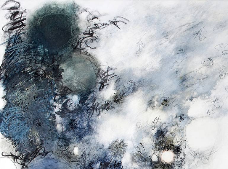 Original Abstract Landscape Painting by Gina Parr