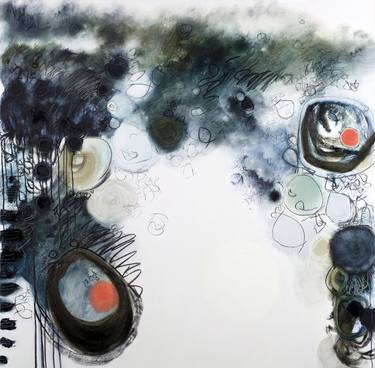 Original Modern Abstract Paintings by Gina Parr