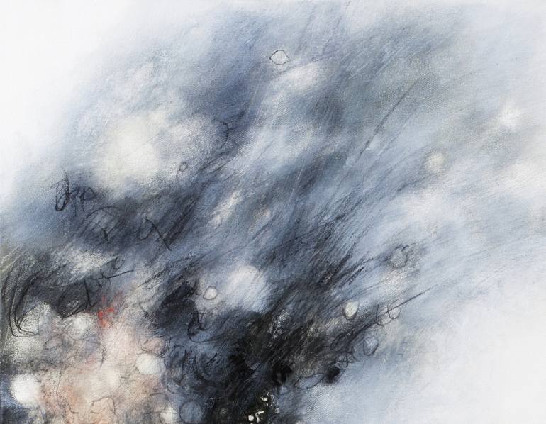 Original Abstract Expressionism Abstract Painting by Gina Parr