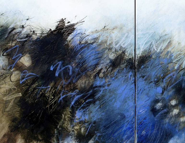 Original Abstract Landscape Painting by Gina Parr