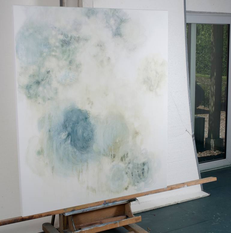 Original Abstract Water Painting by Gina Parr