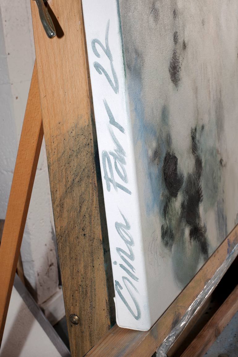 Original Abstract Water Painting by Gina Parr