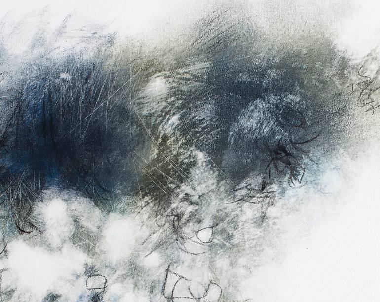 Original Abstract Expressionism Love Painting by Gina Parr