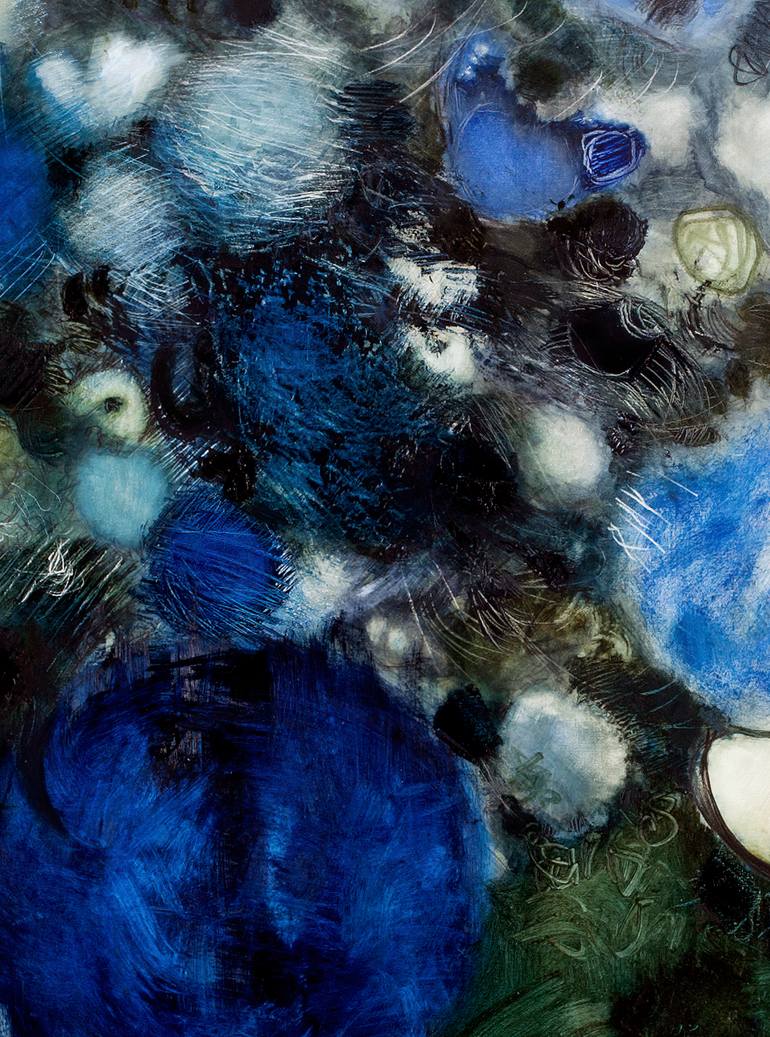 Original Abstract Landscape Painting by Gina Parr