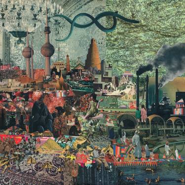 Print of Surrealism World Culture Collage by Brandi Strickland Bentley