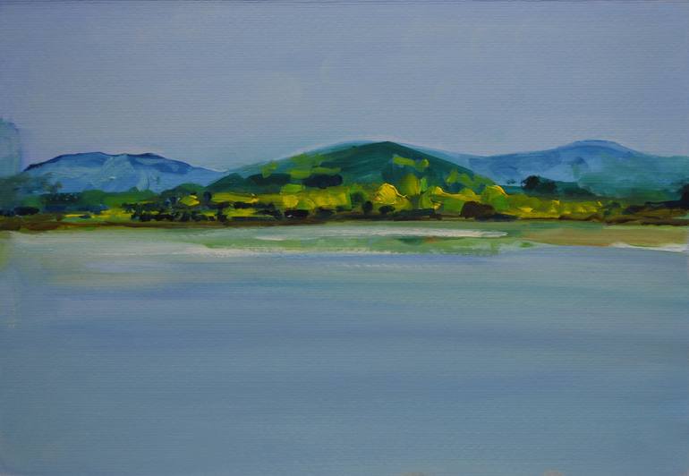 Print of Impressionism Water Paintings by Marta Zamarska
