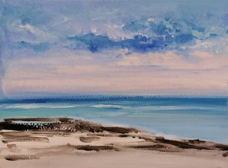 Print of Impressionism Water Paintings by Marta Zamarska