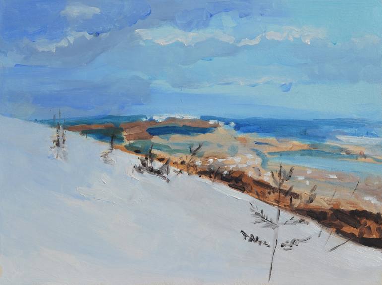 Original Impressionism Landscape Paintings by Marta Zamarska
