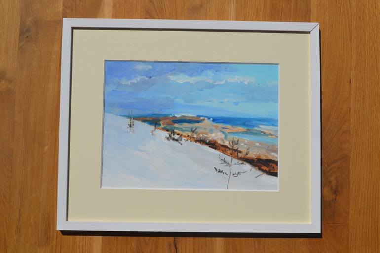 Original Impressionism Landscape Painting by Marta Zamarska