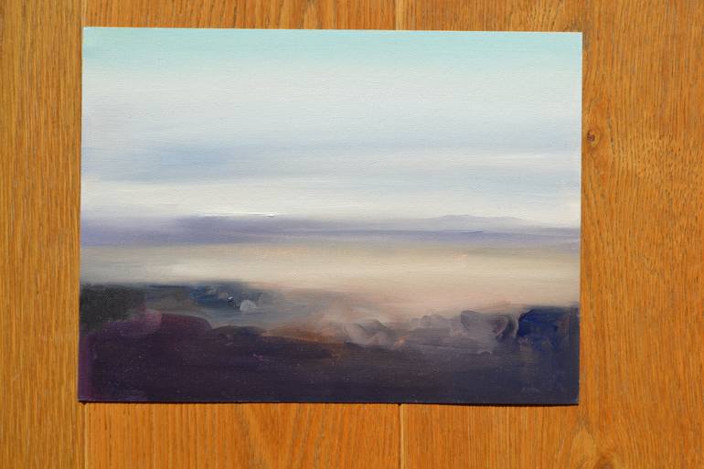 Original Impressionism Landscape Painting by Marta Zamarska