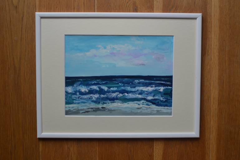 Original Impressionism Landscape Painting by Marta Zamarska