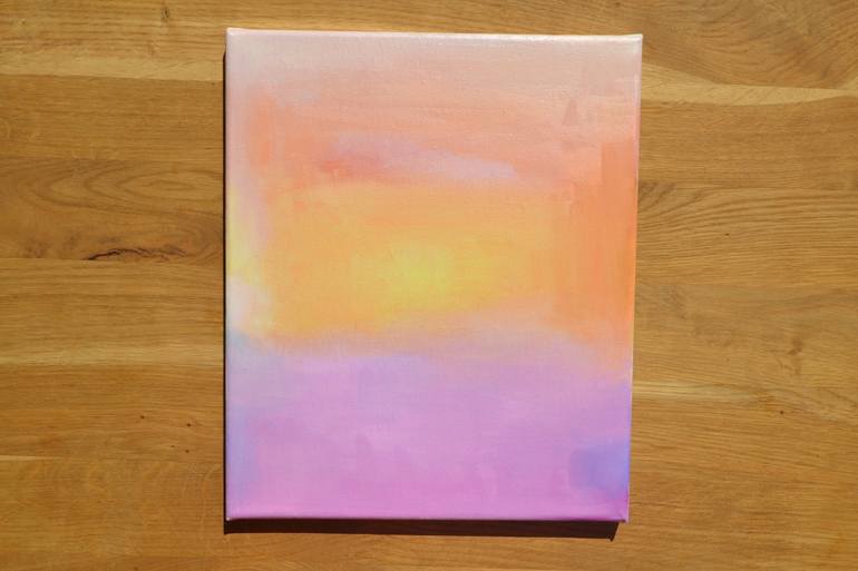 Original Abstract Expressionism Abstract Painting by Marta Zamarska