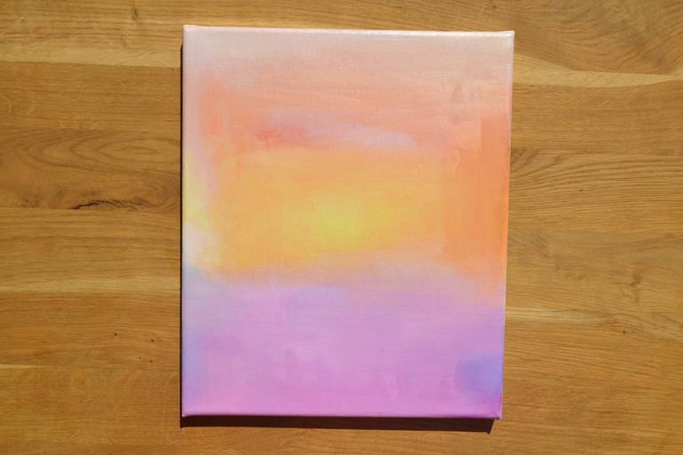 Original Abstract Expressionism Abstract Painting by Marta Zamarska
