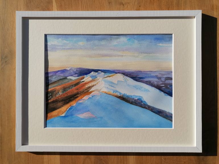 Original Impressionism Landscape Painting by Marta Zamarska