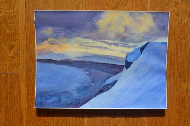 Original Impressionism Landscape Painting by Marta Zamarska