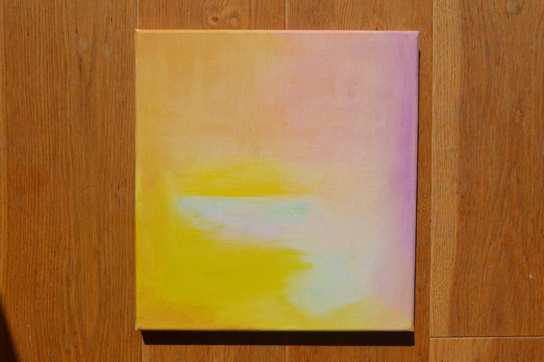 Original Abstract Expressionism Abstract Painting by Marta Zamarska