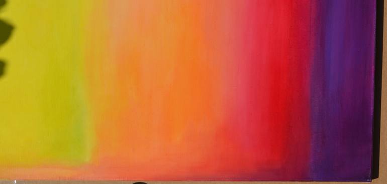 Original Abstract Expressionism Abstract Painting by Marta Zamarska