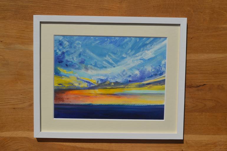 Original Impressionism Seascape Painting by Marta Zamarska