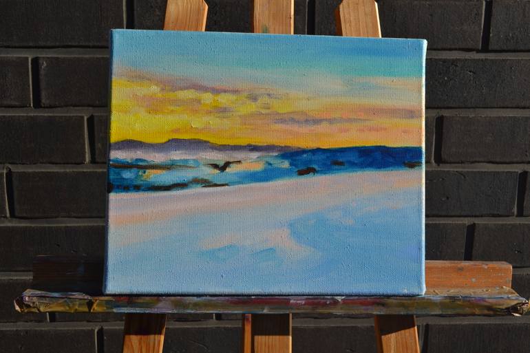 Original Impressionism Landscape Painting by Marta Zamarska
