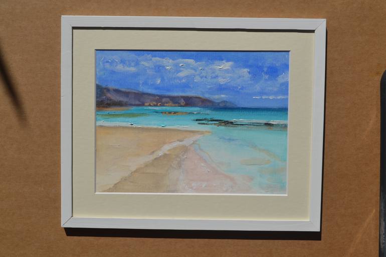 Original Impressionism Seascape Painting by Marta Zamarska