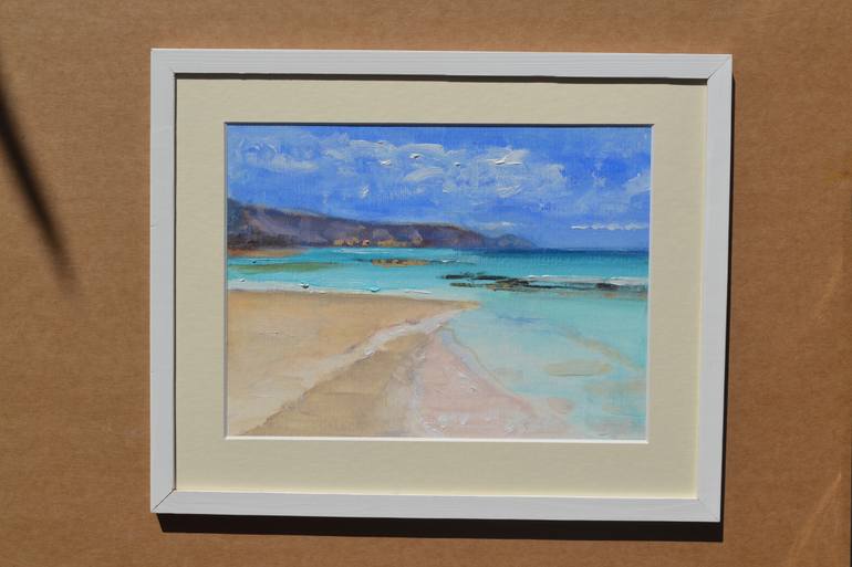 Original Impressionism Seascape Painting by Marta Zamarska
