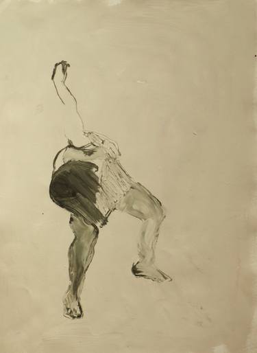 Original Expressionism Performing Arts Drawings by Marta Zamarska