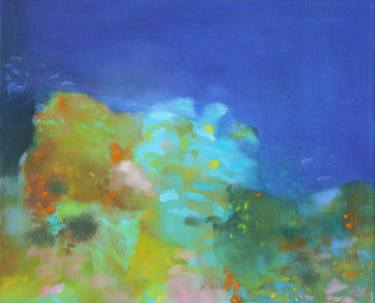 Print of Impressionism Seascape Paintings by Marta Zamarska