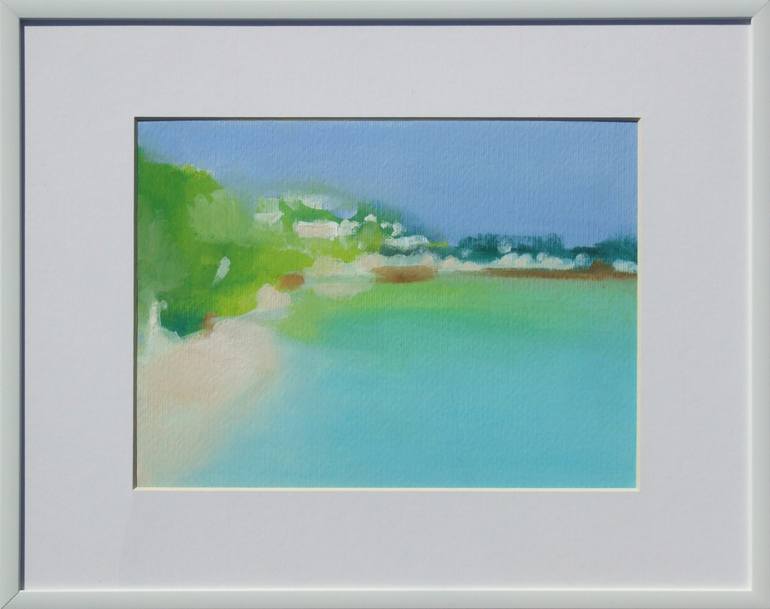 Original Impressionism Landscape Painting by Marta Zamarska