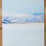 this piece is framed and ready to hang

18x24cm (unframed)

26x32cm (framed)

Inspired by Siberian landscape, Lake Baikal