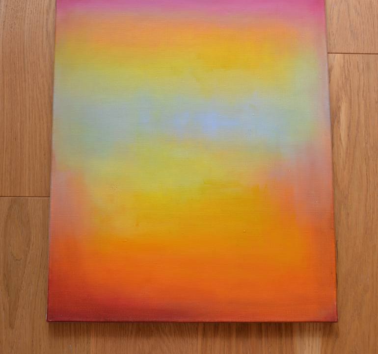 Original Abstract Expressionism Abstract Painting by Marta Zamarska