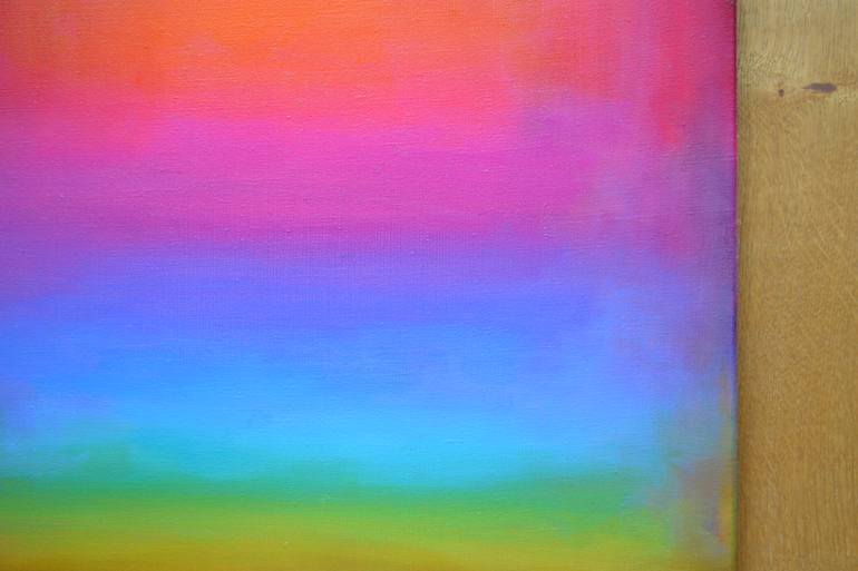 Original Abstract Expressionism Abstract Painting by Marta Zamarska