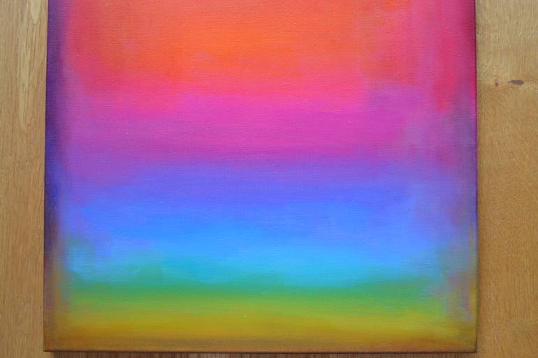 Original Abstract Expressionism Abstract Painting by Marta Zamarska