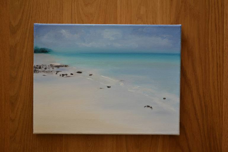 Original Seascape Painting by Marta Zamarska