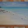 oil on a top quality hand stretched linen canvas
sides - raw linen
inspired by the beauty of Zanzibar, sandy beaches and turquoise water