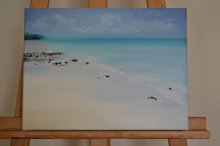 Original Seascape Painting by Marta Zamarska