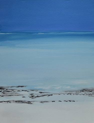 Print of Seascape Paintings by Marta Zamarska