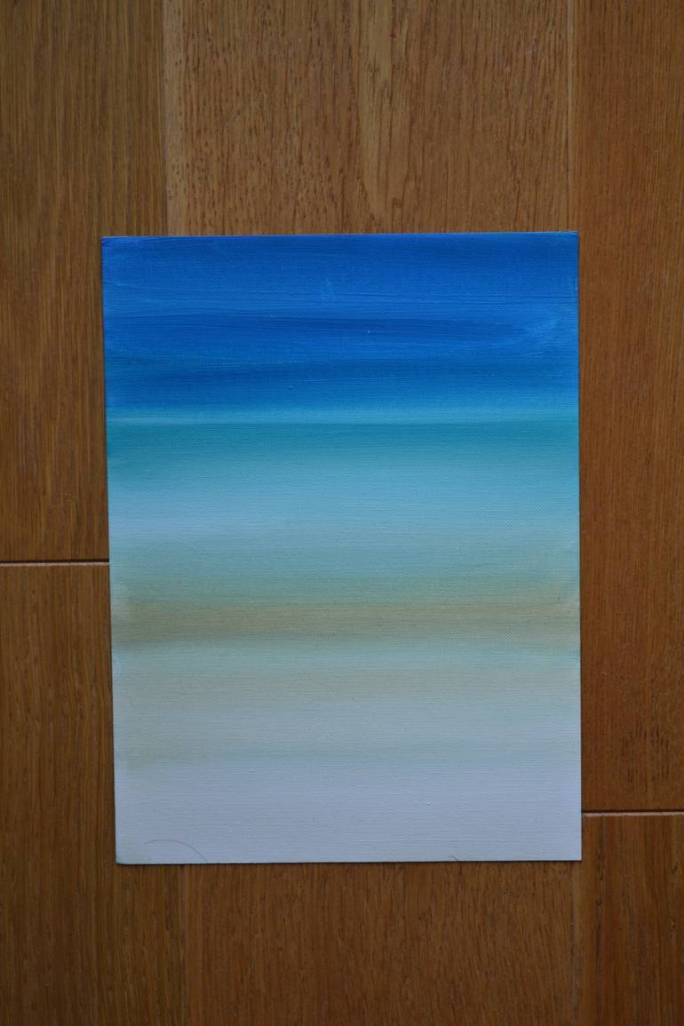 Original Impressionism Seascape Painting by Marta Zamarska