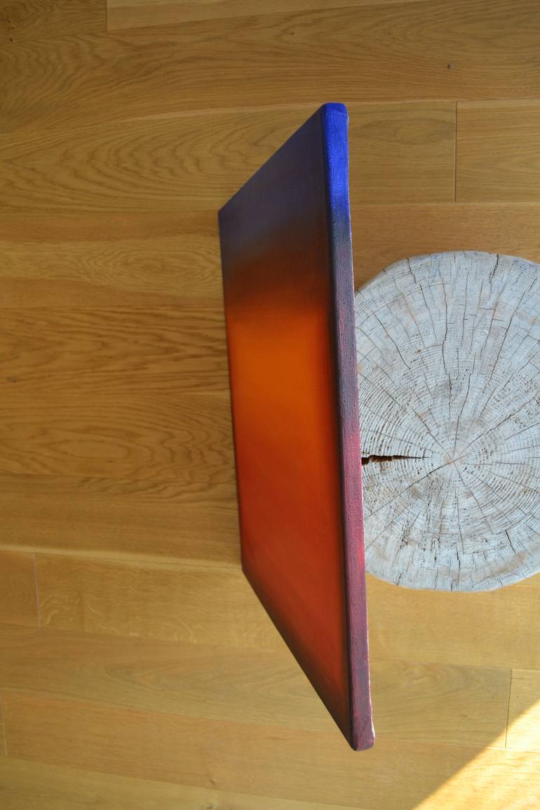 Original Abstract Expressionism Abstract Painting by Marta Zamarska