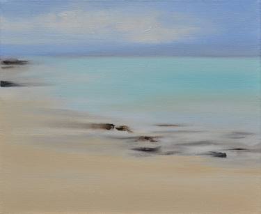Print of Impressionism Beach Paintings by Marta Zamarska