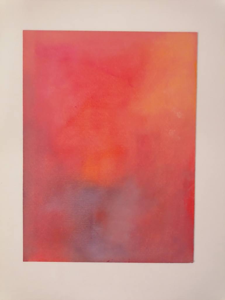 Original Abstract Expressionism Abstract Painting by Marta Zamarska