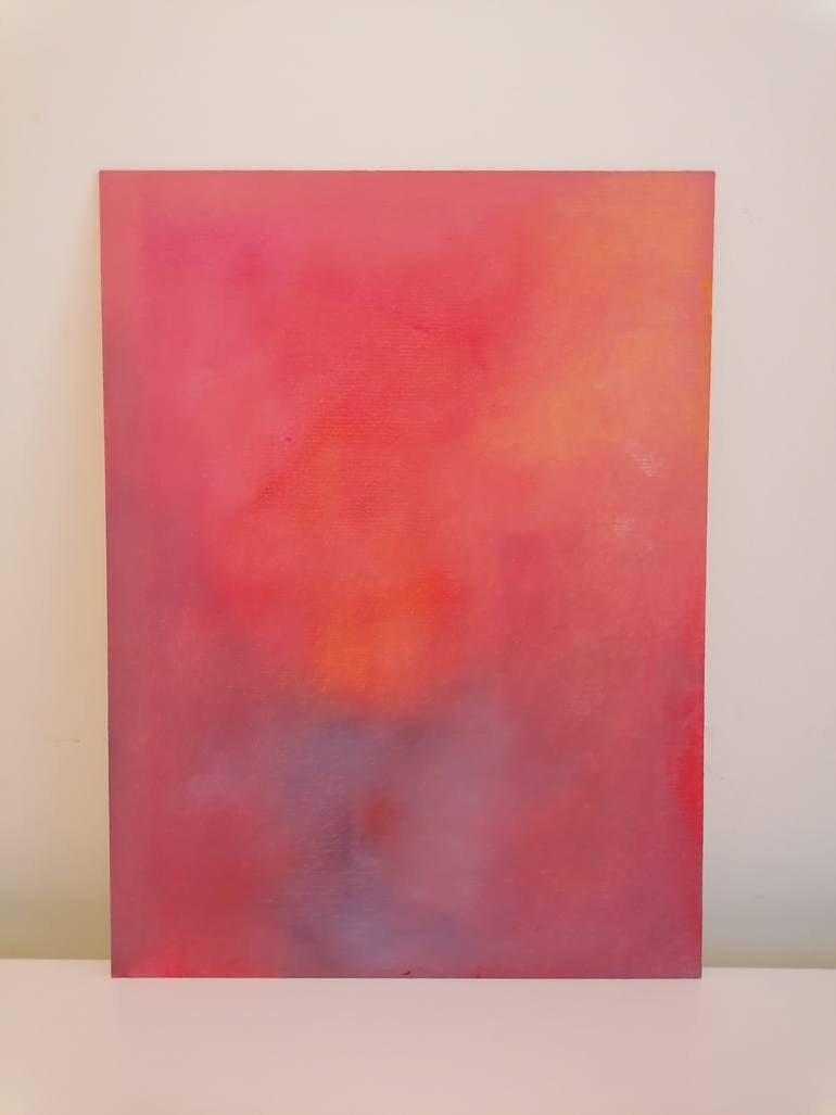 Original Abstract Expressionism Abstract Painting by Marta Zamarska